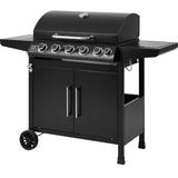Barbecue a gaz - Cookingbox - Paarl - 5 brűleurs - Surface de cuisson : 70 x 42 cm - Grille de cuisson en acier