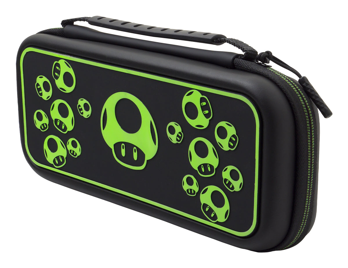 Sacoche de transport - PDP - 1 UP Glow In The Dark - Nintendo Switch - Noir