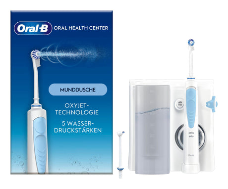 Brosse a dents électrique Oral B Jet Dentaire Oxyjet +  2 canules BLANC