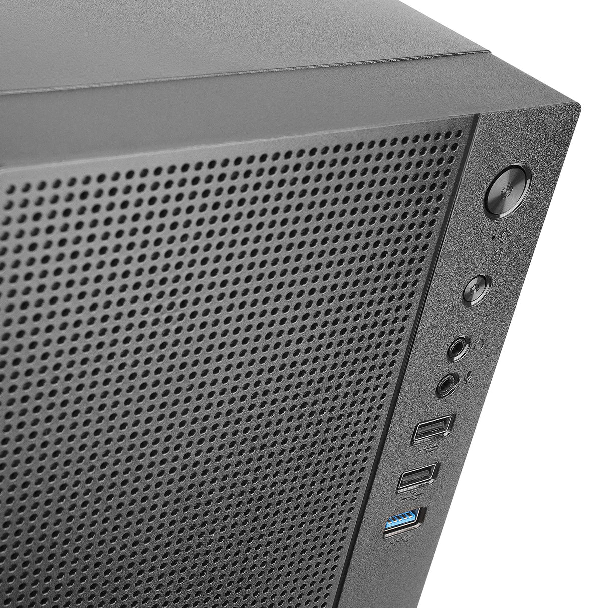 Boitier Mini Tour Micro ATX Anima AC5500 avec alimentation 500W (Noir)