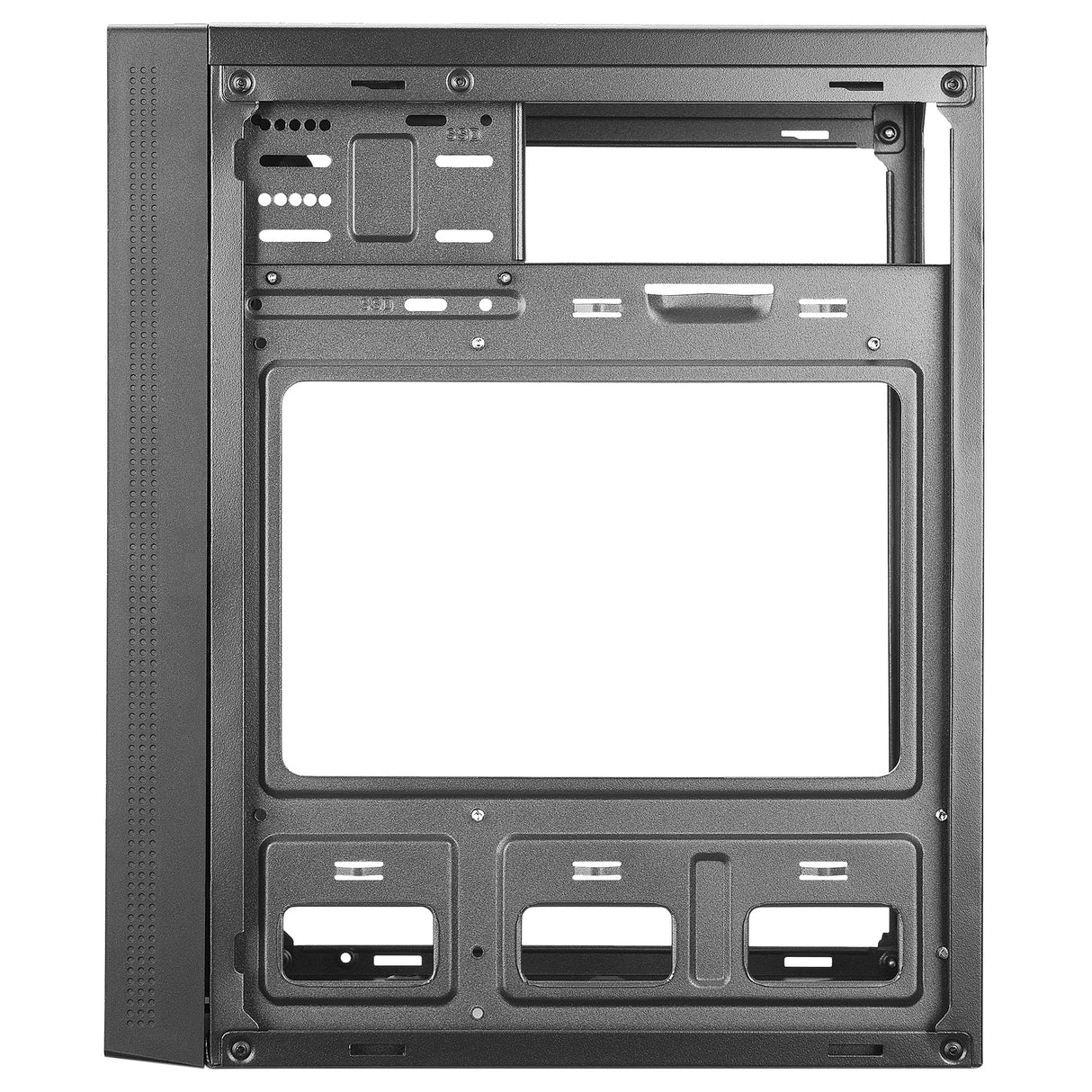 Boitier Mini Tour Micro ATX Anima AC5500 avec alimentation 500W (Noir)