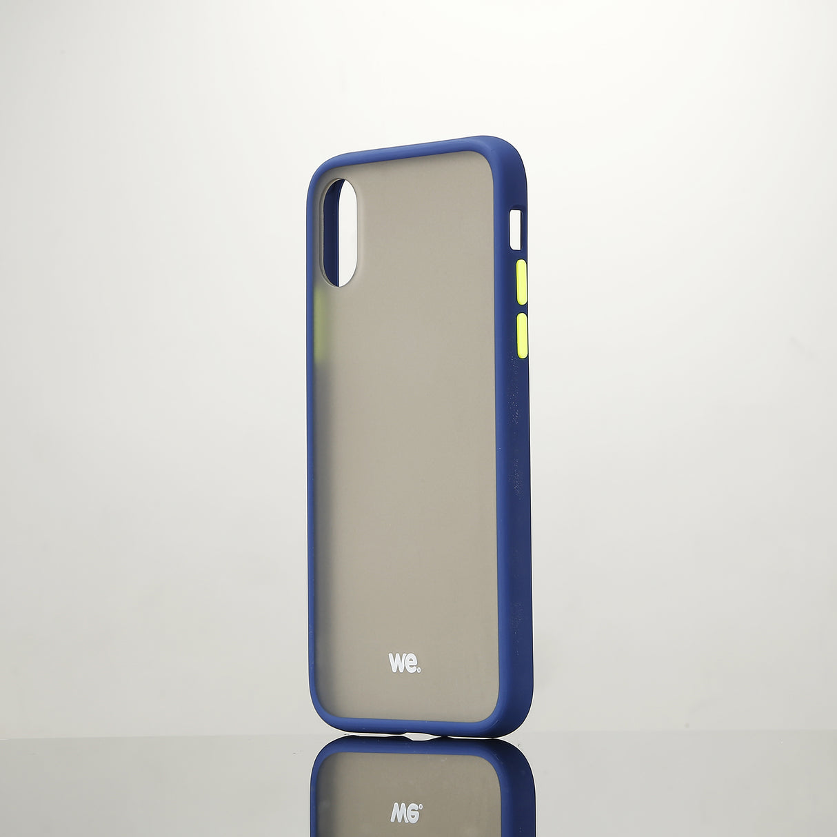 We Coque de protection RUBBER APPLE IPHONE X / XS Bleu