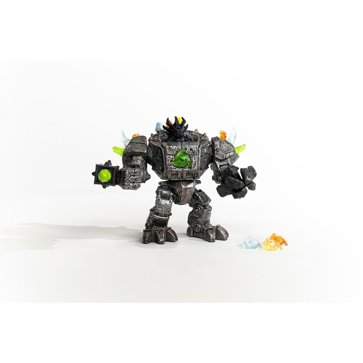 Master Robot et sa Mini Creature, coffret figurine robot de 20 pieces avec pieces mobiles et rotatives, jouet robot pour enfants