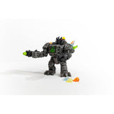 Master Robot et sa Mini Creature, coffret figurine robot de 20 pieces avec pieces mobiles et rotatives, jouet robot pour enfants