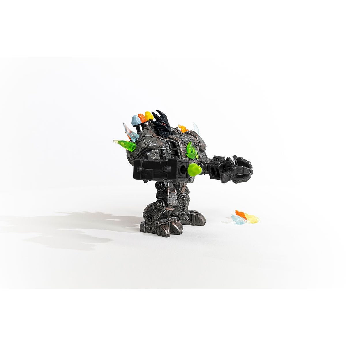 Master Robot et sa Mini Creature, coffret figurine robot de 20 pieces avec pieces mobiles et rotatives, jouet robot pour enfants