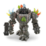 Master Robot et sa Mini Creature, coffret figurine robot de 20 pieces avec pieces mobiles et rotatives, jouet robot pour enfants