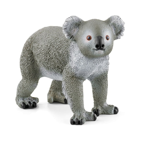 Figurine Maman et Bébé Koala, pour enfants des 3 ans,  13,6 x 5,8 x 19,2 cm -Schleich 42566 WILD LIFE