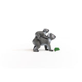 Figurine Maman et Bébé Koala, pour enfants des 3 ans,  13,6 x 5,8 x 19,2 cm -Schleich 42566 WILD LIFE