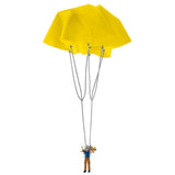 Sauvetage en Parachute, Coffret schleich avec 1 parachute, 1 figurine humaine et 1 dinosaure, Ensemble de Jouets Préhistoriques de