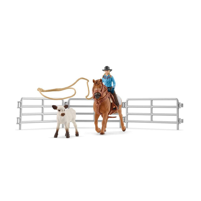 Coffret SCHLEICH - Equipe de Cowboy et leurs lassos - 42577 - Gamme Farm World
