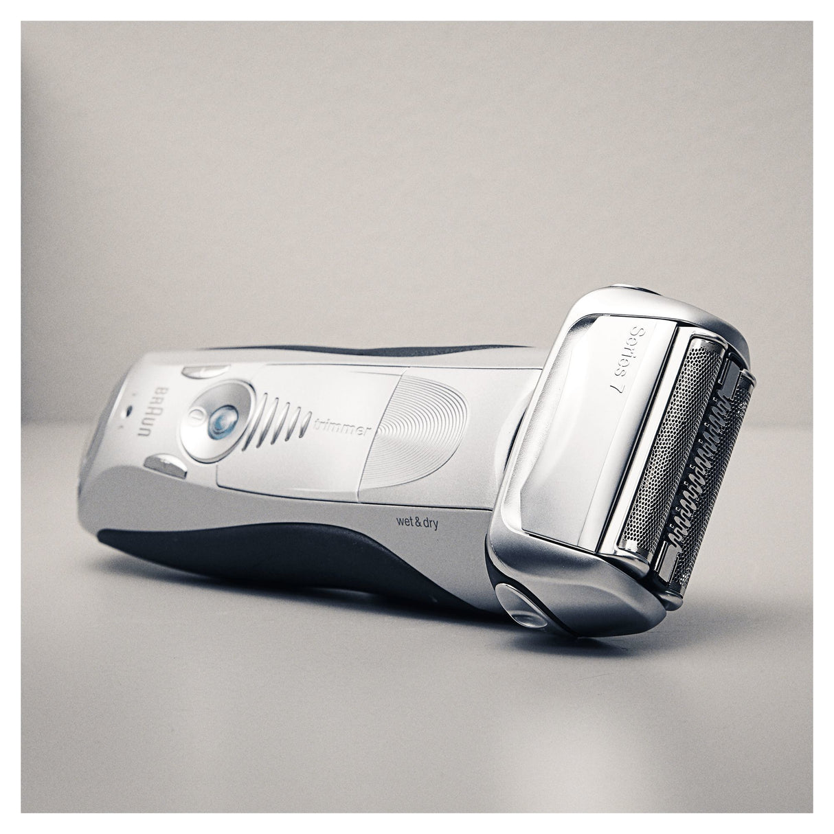 Tete de rasoir - BRAUN - Cassette 70S SERIES 7 / PULSONIC - Argent