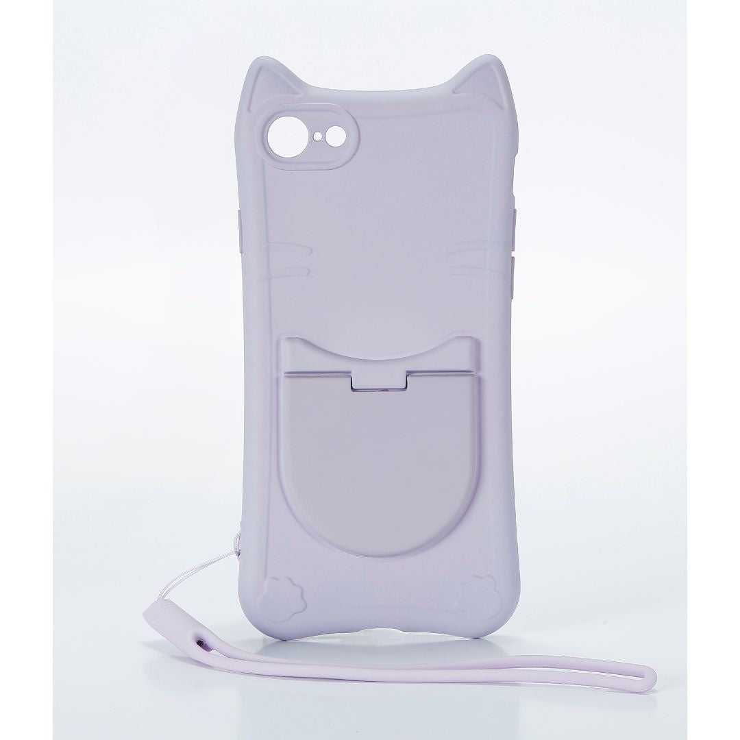 WE Coque de protection CHAT APPLE IPHONE 7 / 8 / SE 2020 Violet