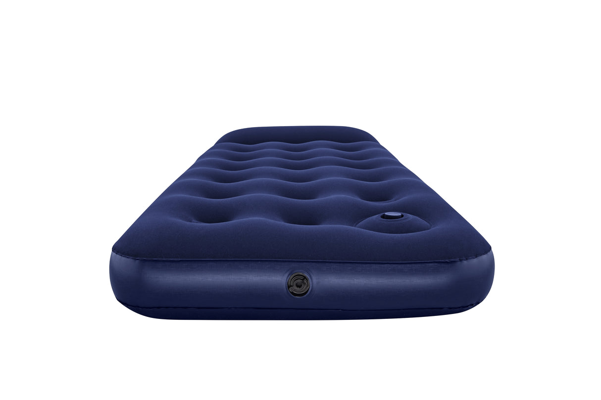 Matelas gonflable camping - BESTWAY - 1 place -185x76x22 cm avec pompe a pied intégrée