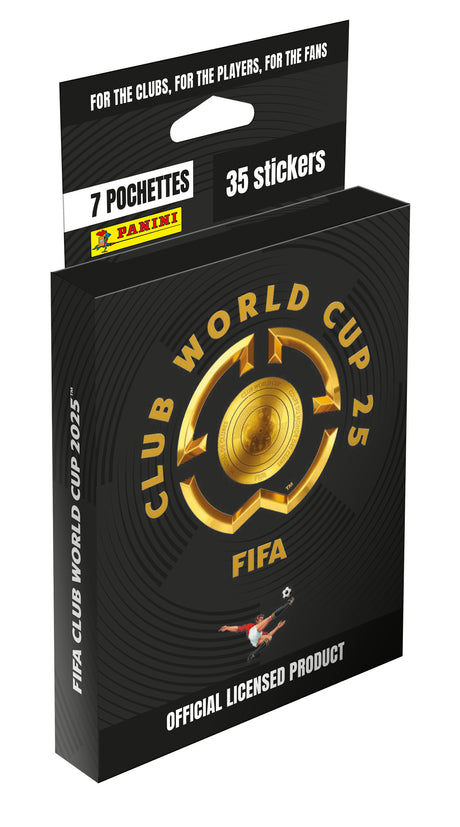 Blister - PANINI - CLUBS WORLD CUP 2025 - 7 pochettes - 35 Stickers