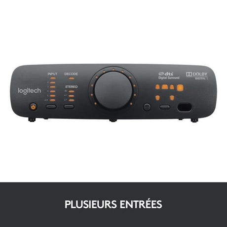 Enceinte PC - Filaire - Logitech - Z906 - Noir