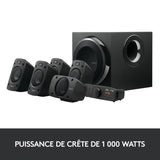 Enceinte PC - Filaire - Logitech - Z906 - Noir