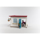 Boutique d'équitation pour chevaux schleich, Coffret schleich avec 67 éléments inclus dont 1 cheval schleich, coffret figurines