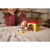 Figurine Niche pour Chien , pour enfants des 3 ans, coffret, 18,8 x 8,2 x 14,7 cm - Schleich 42573 FARM WORLD