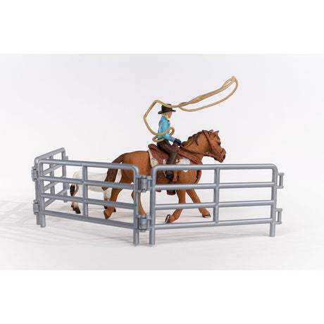Coffret SCHLEICH - Equipe de Cowboy et leurs lassos - 42577 - Gamme Farm World