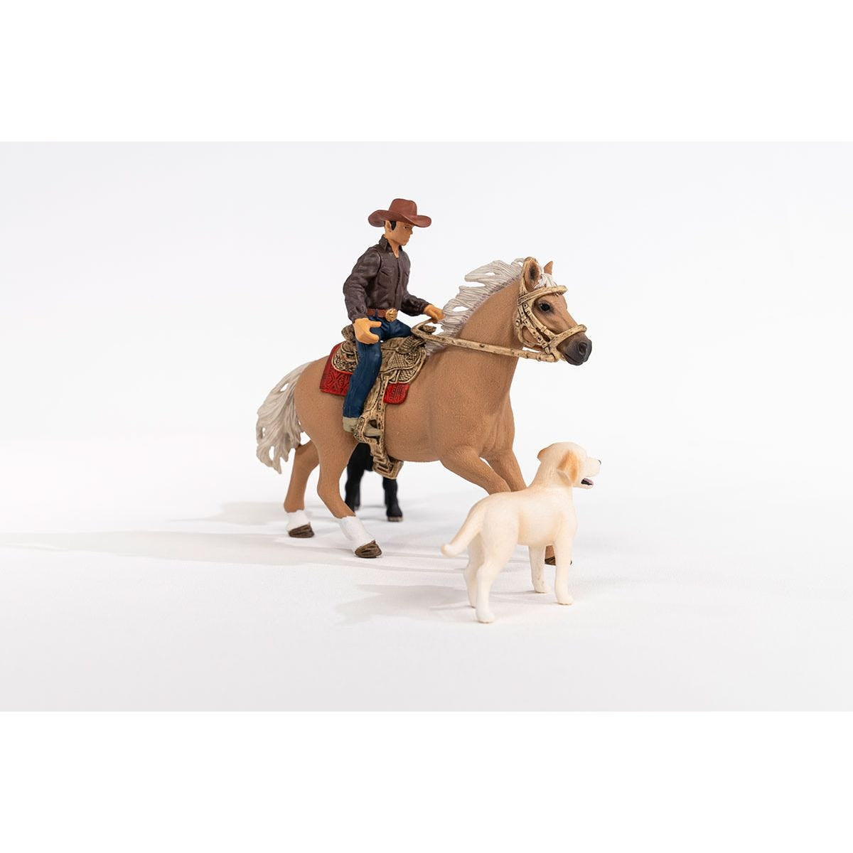 Coffret Aventures d'équitation Western, SCHLEICH 42578 Farm World, Animaux de la ferme, des 5 ans