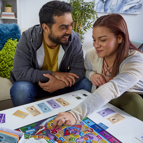 Destins Le jeu de la vie, Jeu de plateau pour la famille, 2 a 4 joueurs, pour enfants, des 8 ans, avec pions colorés, Hasbro Gaming