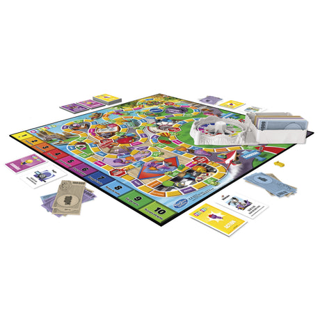 Destins Le jeu de la vie, Jeu de plateau pour la famille, 2 a 4 joueurs, pour enfants, des 8 ans, avec pions colorés, Hasbro Gaming