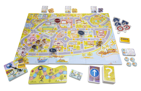 Apprenons le Code de la Route - Jeu éducatif - TACTIC - 2 joueurs et plus - Des 6 ans