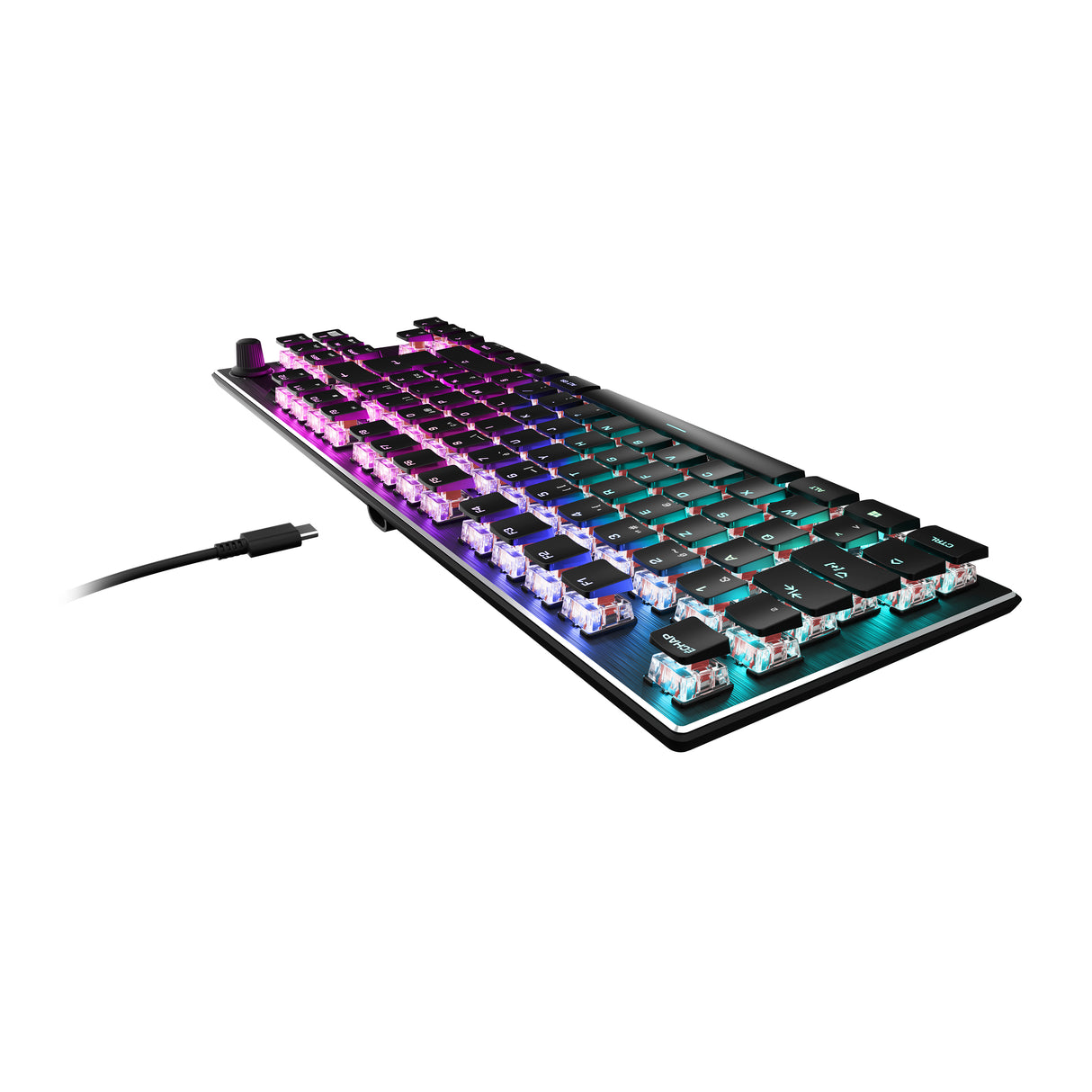 Clavier gaming RGB mécanique compact - TURTLE BEACH - Vulcan TKL - Noir