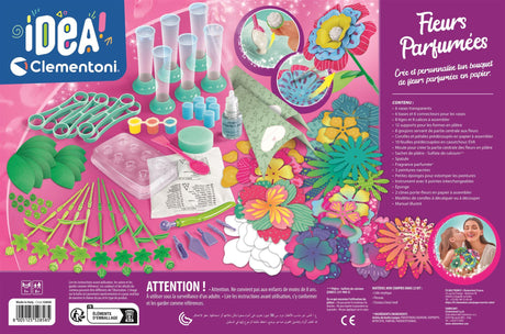 CLEMENTONI - Fleurs parfumées a créer - 7 créations - IDEA - Des 7ans