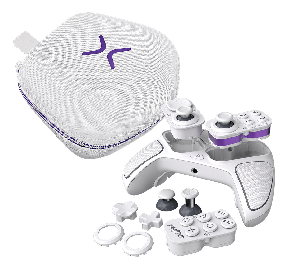 Manette modulaire - Playstation - Victrix™ Pro BFG™ Reloaded - Sans fil - Blanc