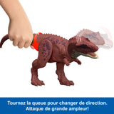 Jurassic World - Figurine articulée Aucasaurus Rugissement féroce - Son - Jurassic World - JGB88