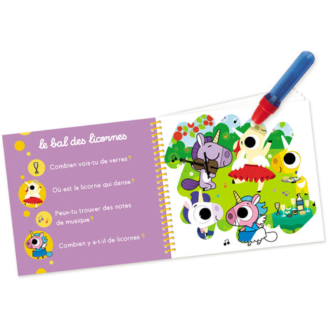 Coloréo magique - Licornes - Jeu créatif - NATHAN - Des 3 ans
