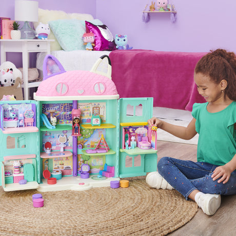 Gabby et la Maison magique - Playset Deluxe la Chambre de Polochat - 1 figurine + accessoires