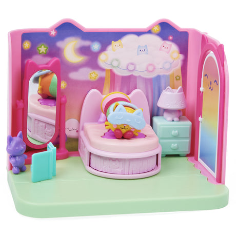 Gabby et la Maison magique - Playset Deluxe la Chambre de Polochat - 1 figurine + accessoires