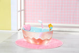 BABY BORN - Baignoire pour poupée - Effets lumineux et sonores - Canard de bain amovible - Des 3 ans et plus