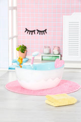 BABY BORN - Baignoire pour poupée - Effets lumineux et sonores - Canard de bain amovible - Des 3 ans et plus