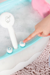 BABY BORN - Baignoire pour poupée - Effets lumineux et sonores - Canard de bain amovible - Des 3 ans et plus