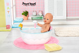 BABY BORN - Baignoire pour poupée - Effets lumineux et sonores - Canard de bain amovible - Des 3 ans et plus