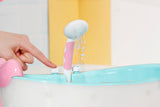 BABY BORN - Baignoire pour poupée - Effets lumineux et sonores - Canard de bain amovible - Des 3 ans et plus