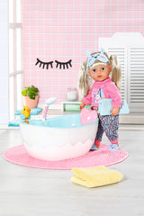 BABY BORN - Baignoire pour poupée - Effets lumineux et sonores - Canard de bain amovible - Des 3 ans et plus