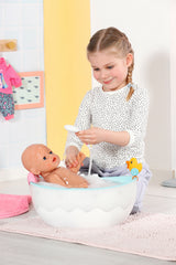 BABY BORN - Baignoire pour poupée - Effets lumineux et sonores - Canard de bain amovible - Des 3 ans et plus