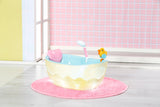 BABY BORN - Baignoire pour poupée - Effets lumineux et sonores - Canard de bain amovible - Des 3 ans et plus
