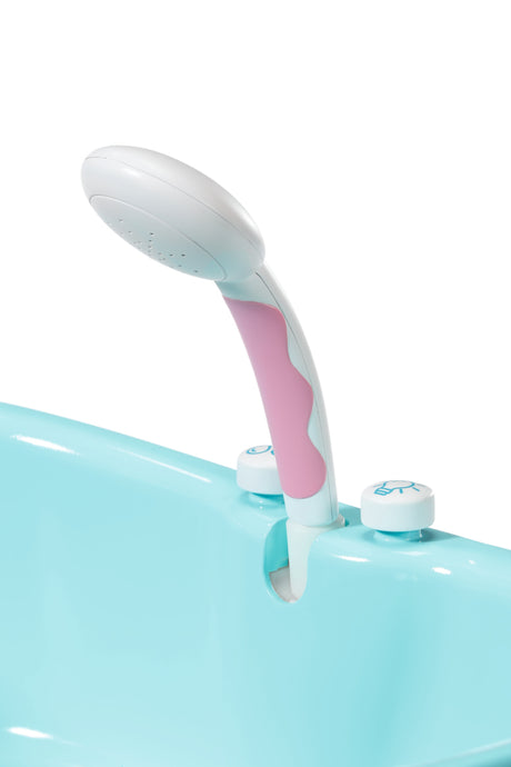 BABY BORN - Baignoire pour poupée - Effets lumineux et sonores - Canard de bain amovible - Des 3 ans et plus