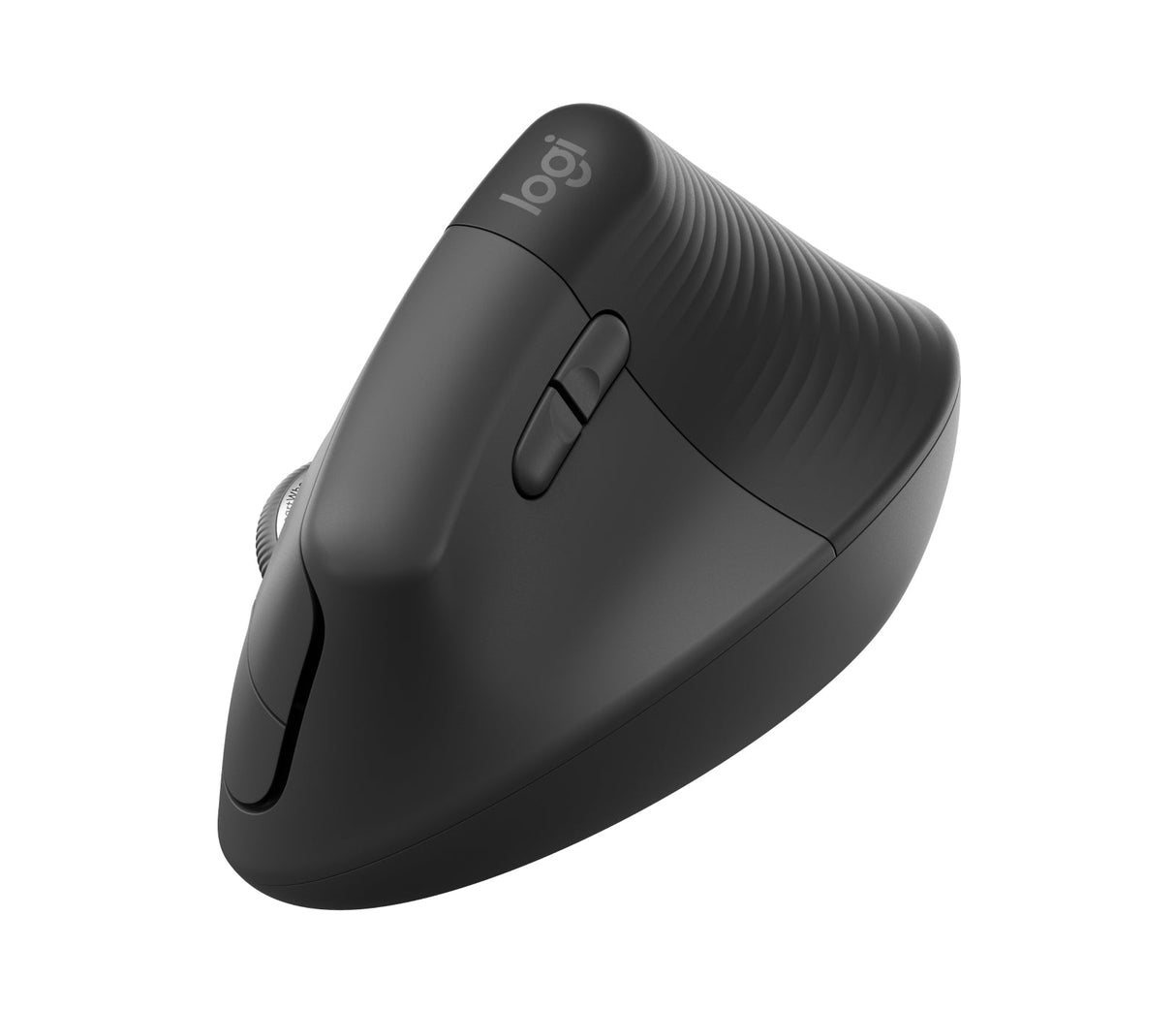 Souris sans fil Bluetooth ergonomique verticale Logitech Lift Business pour droitier (Noir)