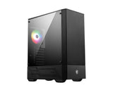 Boitier Moyen Tour ATX MSI Mag Forge 110R RGB avec panneau vitré (Noir)