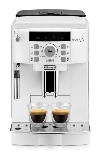 Machine expresso broyeur - De'Longhi - Magnifica S - ECAM22.110.W - 4 recettes - Blanc