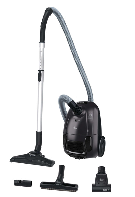 HOOVER HE1 - Aspirateur Traineau avec sac Compact et Puissant - Grande Capacité 2,5L- Haute-performance sur Sols Durs et Moquettes