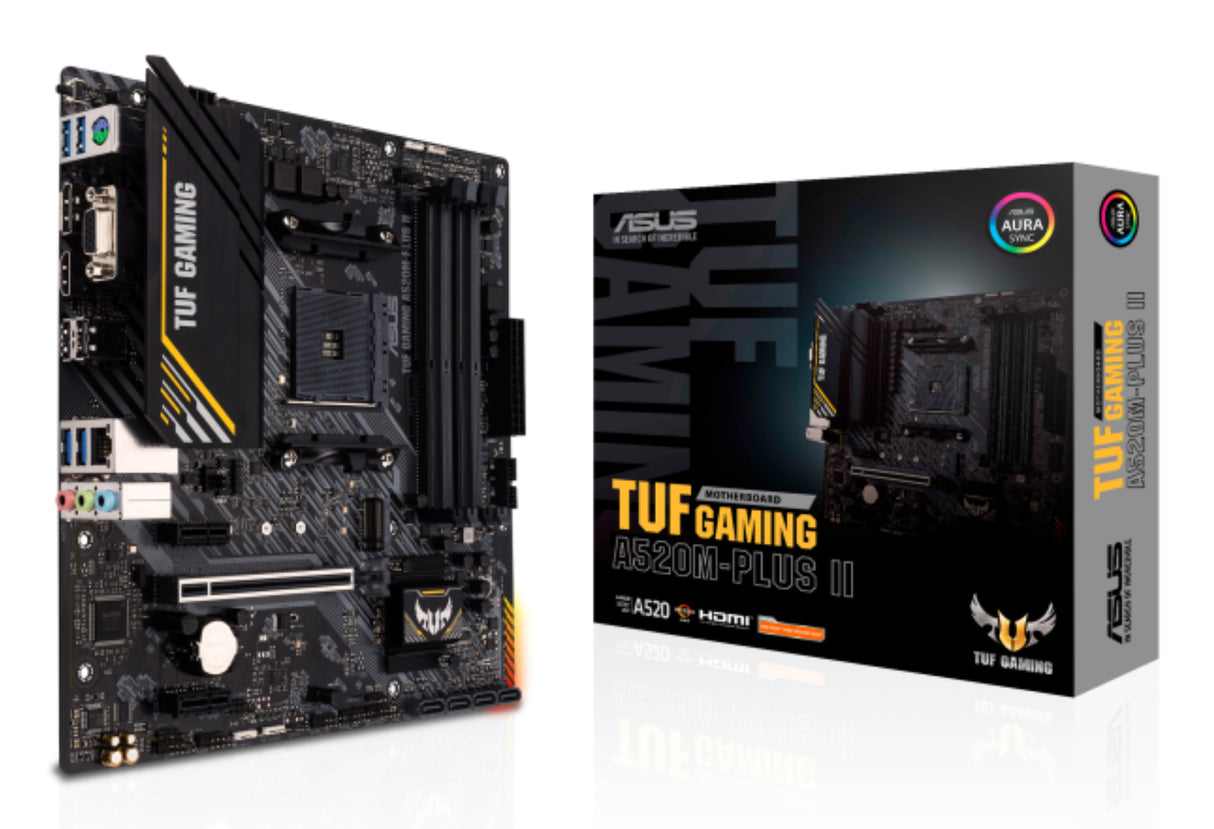 Carte Mère Asus Tuf Gaming A520M-Plus II (AM4) Micro-ATX