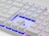 Clavier Gamer mécanique (Brown Switch) Mars Gaming MK422 RGB (Blanc)