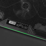 Support ventilé Mars Gaming MNBC6 RGB 19"max (Noir)